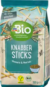 dmBio Knabbersticks Rosmarin & Meersalz, 100 g