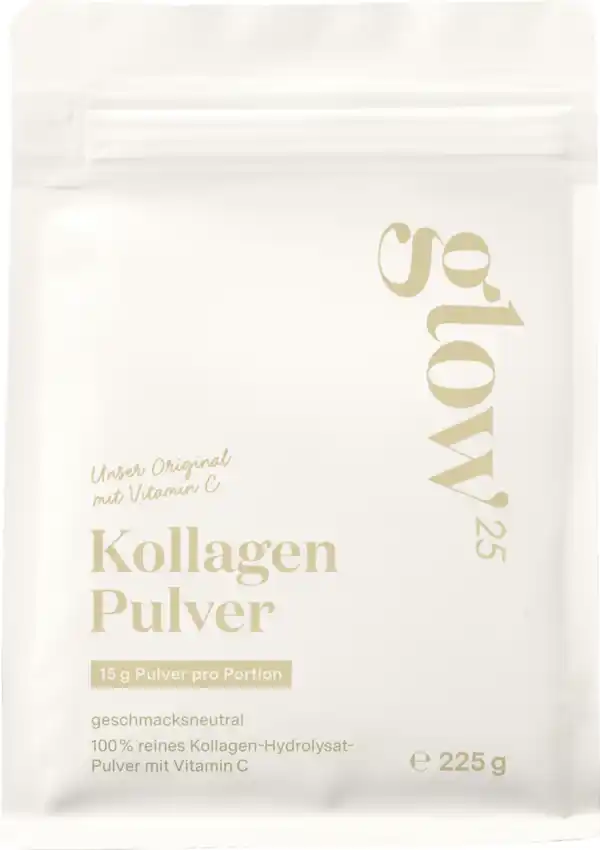 Bild 1 von Glow25 Kollagenpulver mit Vitamin C, 225 g