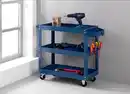 Bild 3 von Mobiler Werkstattwagen, Blau mit 3 Ablagen