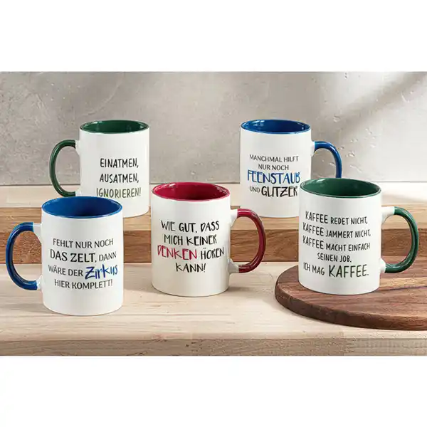 Bild 1 von Casa Royale Tasse mit Spruch