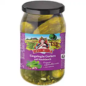 "HOSYAUSHKA" Eingelegte Gurken mit Knoblauch