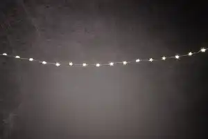 TrendLine LED-Lichterkette Micro Sterne Außen 5,8 m warmweiß