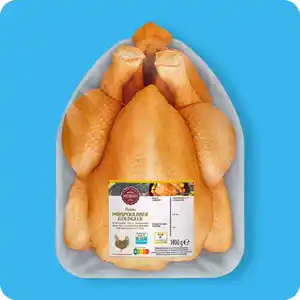 MEINE METZGEREI Maispoularde, goldgelb, Ohne Hals und Innereien