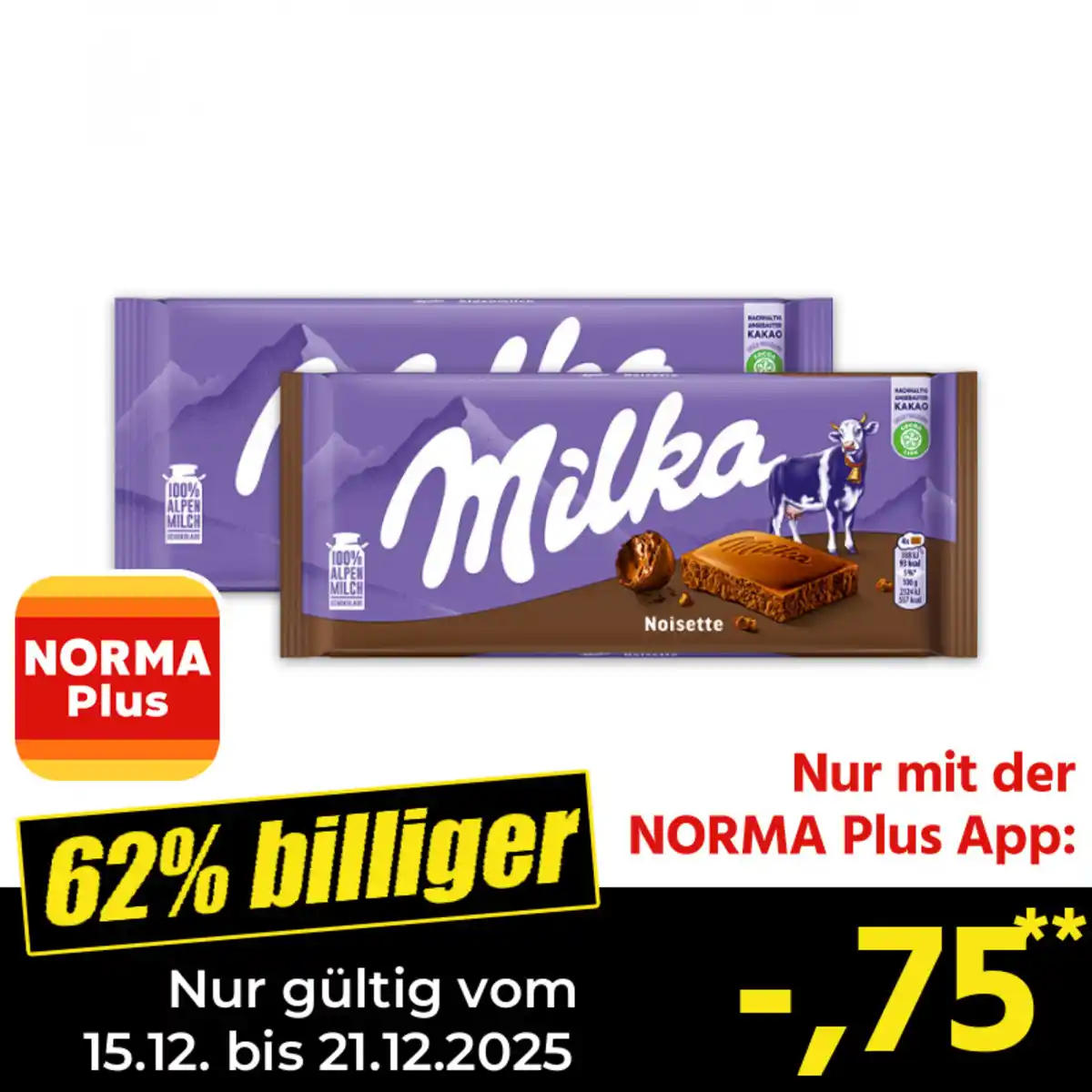 Bild 1 von Milka Tafelschokolade