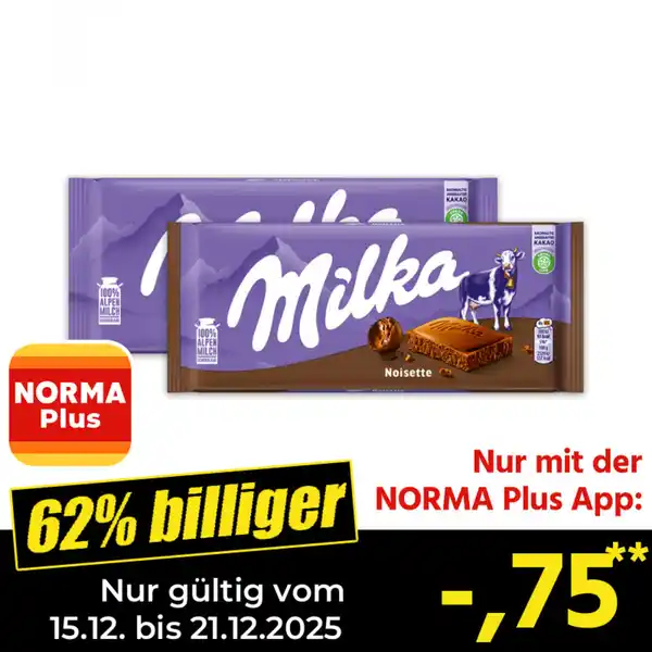 Bild 1 von Milka Tafelschokolade