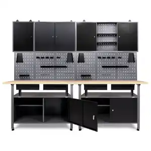 Ondis24 Werkstatt-Set »Fritz«, anthrazit, Metall