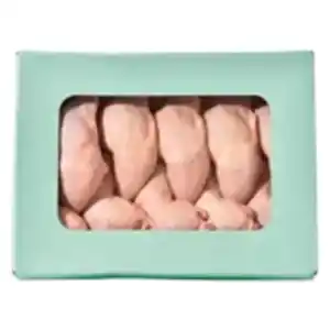 Frische Hähnchenschenkel mit Rücken