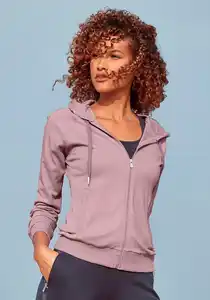 LASCANA ACTIVE Trainingsjacke mit Logo Tape an den Ärmeln