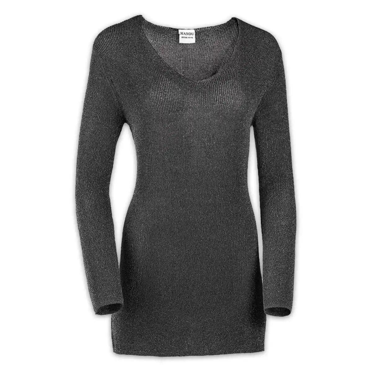 Bild 2 von Manou Eleganter Long-Pullover