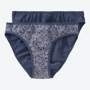 Damen-Minislip mit verschiedenen Designs, 2er-Pack