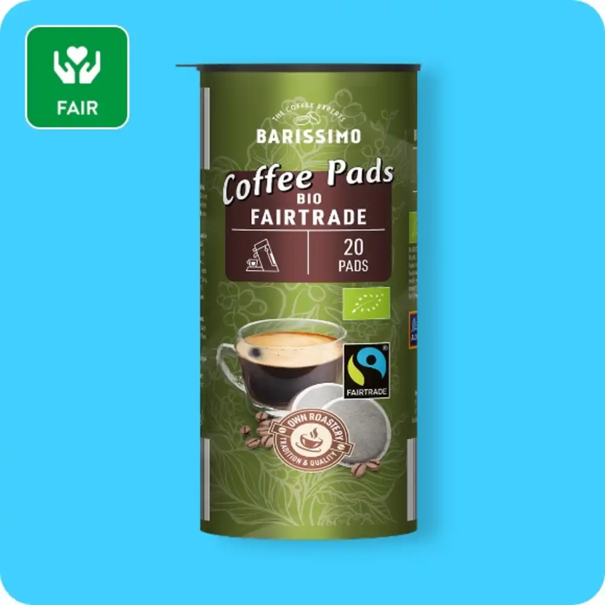 Bild 1 von BARISSIMO Bio-Fairtrade-Kaffeepads