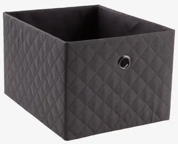 Bild 1 von Korb GILLIS B26xL32xH20cm dunkelgrau