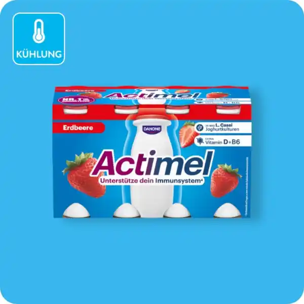 Bild 1 von DANONE Actimel® , Verschiedene Sorten
