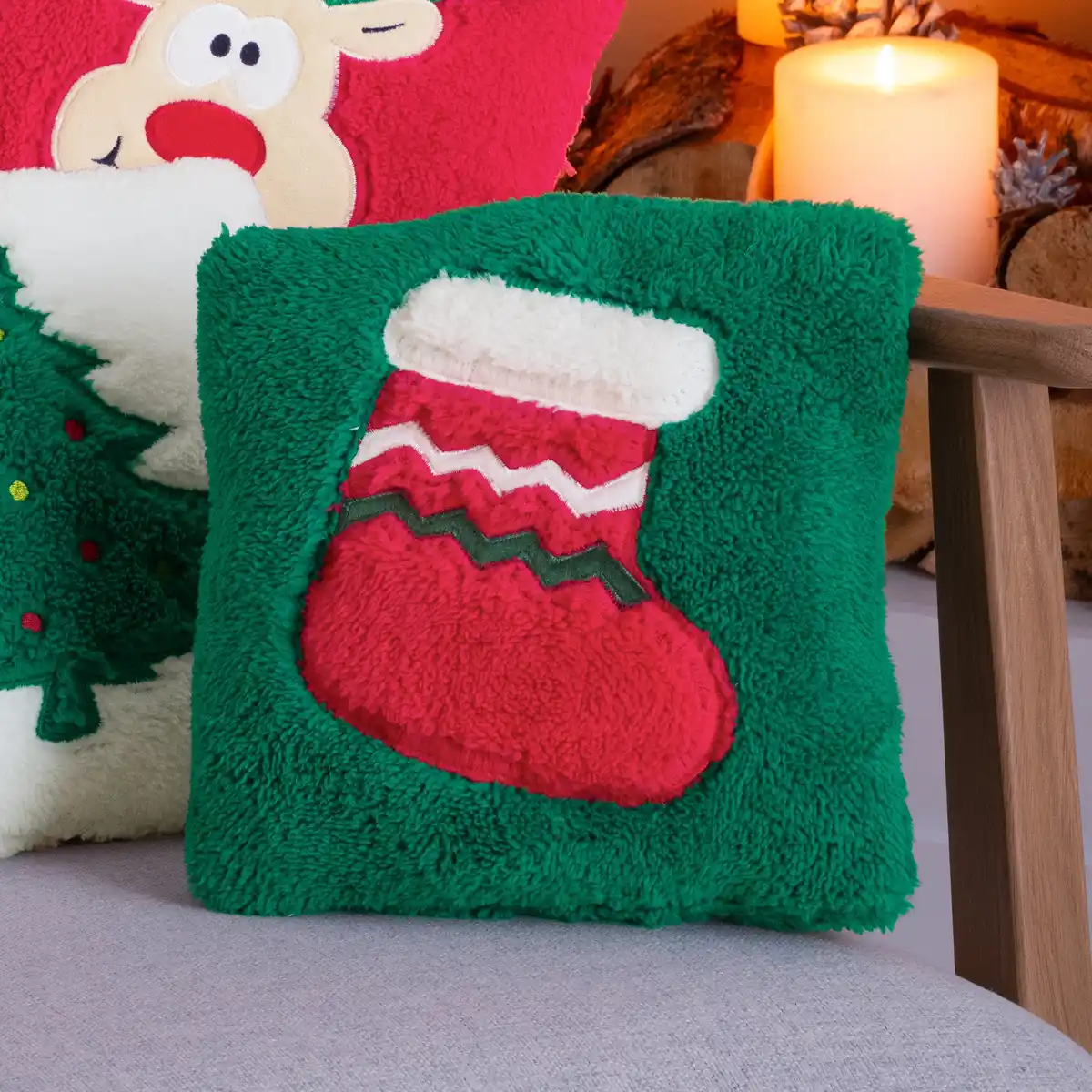Bild 1 von Dekokissen mit Weihnachts-Design, ca. 25x25cm
