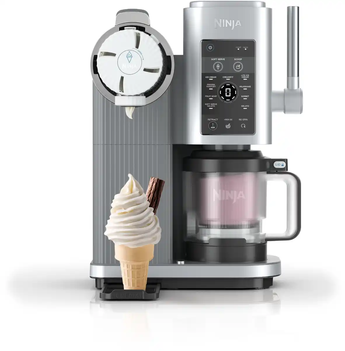 Bild 1 von NC701EU Swirl by Creami Eismaschine platin silber