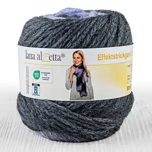Lana Alzetta Effektstrickgarn "Snow"