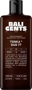 Bali Gents 2in1 Body & Hair Tonka Oud, 200 ml