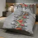 Bild 1 von Flanell-Bettwäsche im Rosen Design