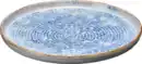 Bild 1 von dm home Speiseteller aus Keramik, blau/weiß (28 cm), 1 St