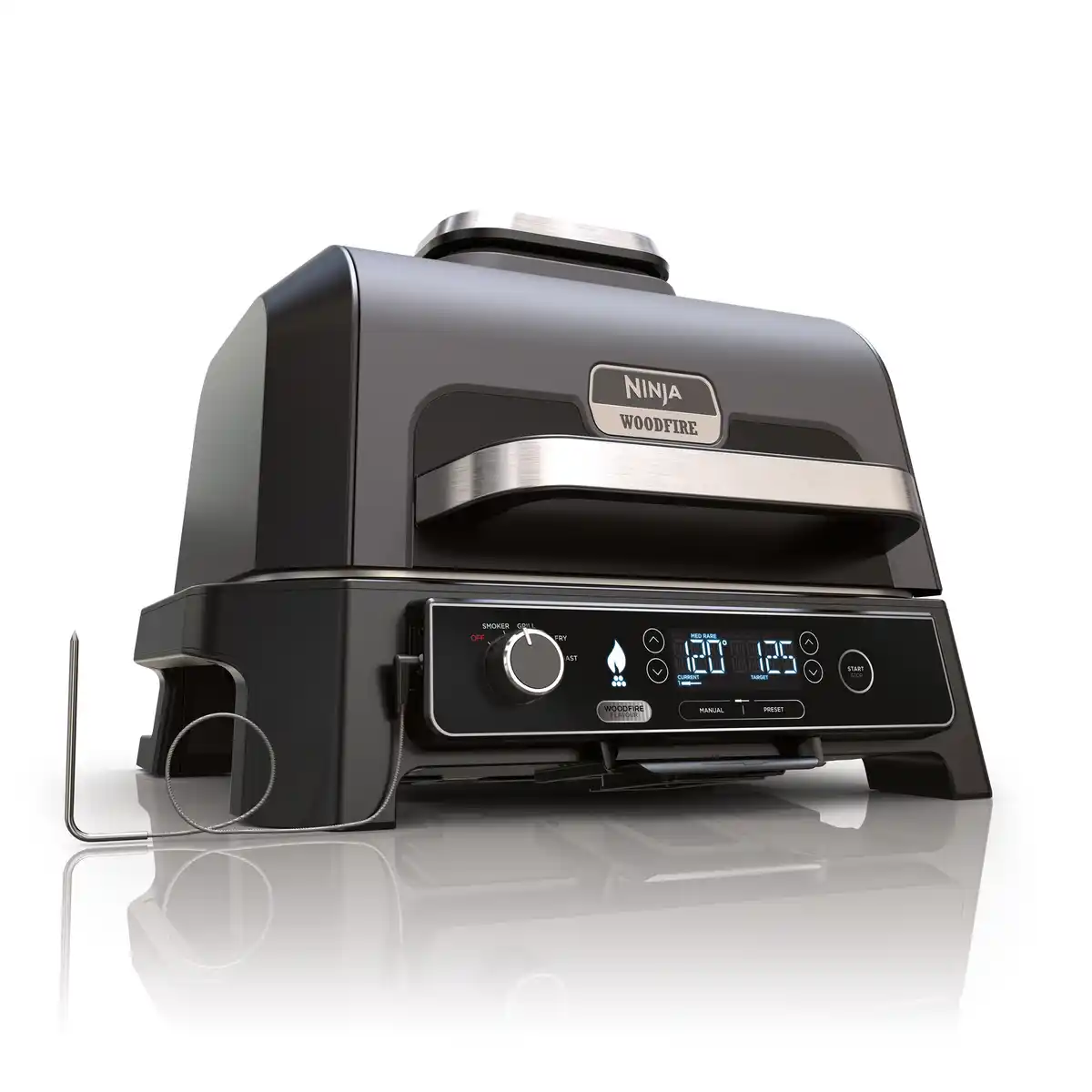 Bild 1 von Ninja Outdoor-Grill und Smoker 'Woodfire Pro XL' mit Smart Cook System 1700 W