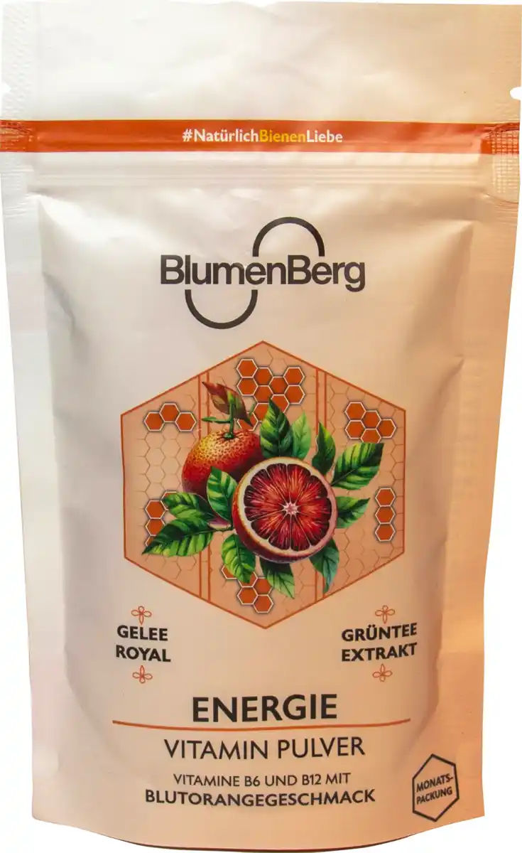 Bild 1 von BlumenBerg Vitaminpulver Energie 31 Portionen, 62 g