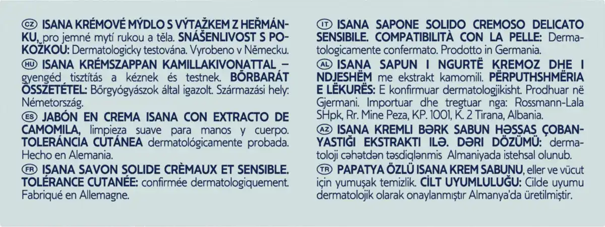 Bild 3 von ISANA Cremeseife sensitiv Seifenstück, 150 g