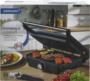 IDEENWELT Best Basics Kontaktgrill MB-P31B
