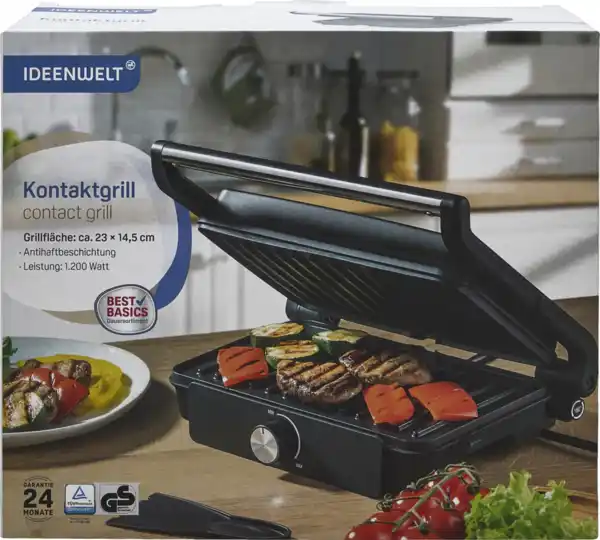 Bild 1 von IDEENWELT Best Basics Kontaktgrill MB-P31B