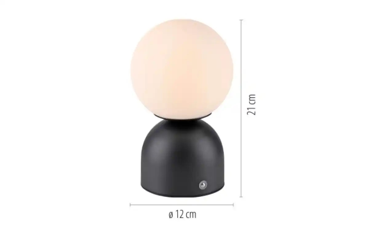 Bild 2 von LED-Akkutischleuchte Rudi Schöner Wohnen, schwarz, inkl. CCT Funktion