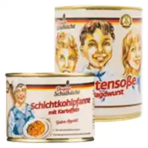Original Schulküche Tomatensoße, Wurstgulasch oder Schichtkohlpfanne