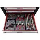 Bild 2 von HOLZMANN-MASCHINEN Werkstattwagen »WW790W«, 7 Schubladen, rot, Metall