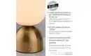 Bild 3 von LED-Akkutischleuchte Rudi Schöner Wohnen, goldfarbig, inkl. CCT Funktion