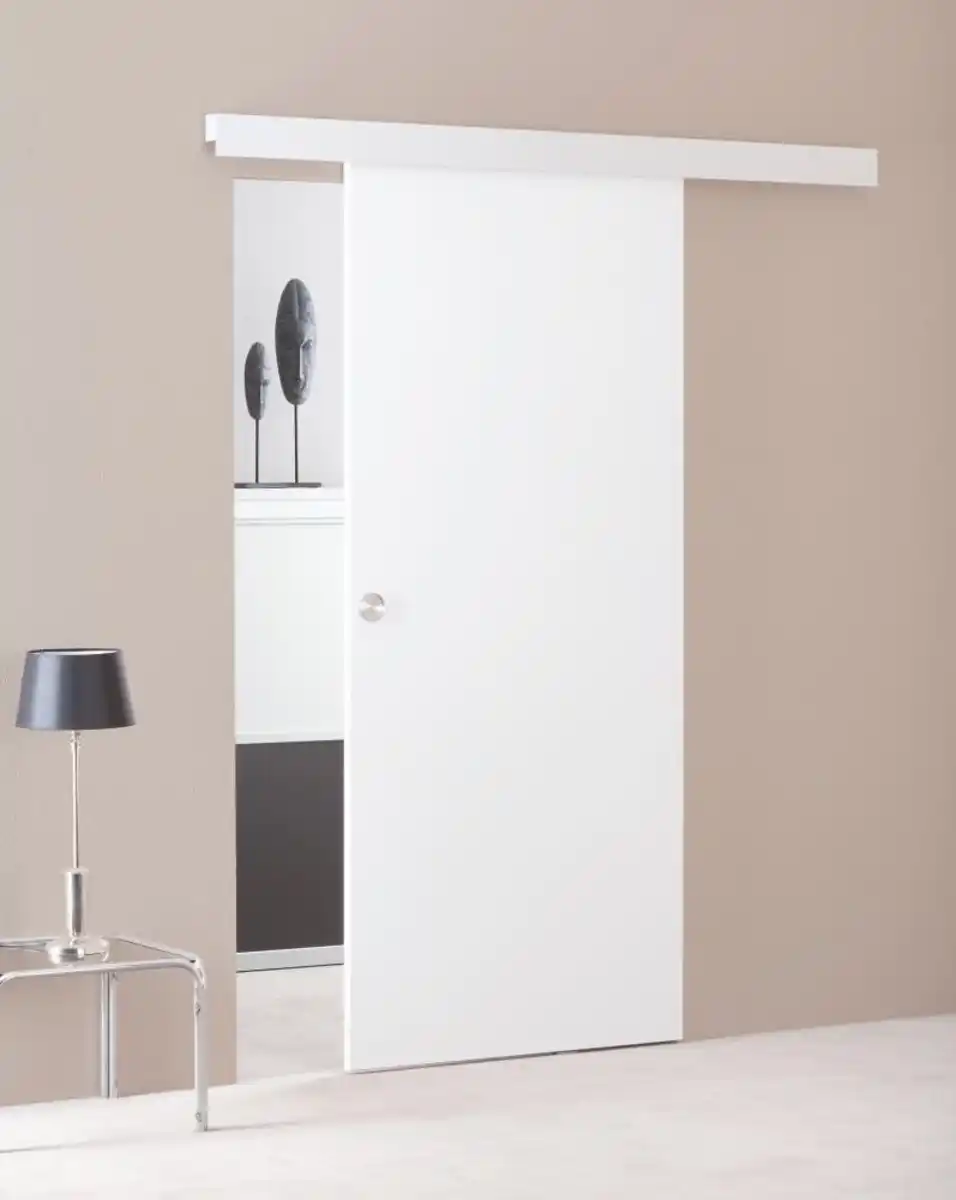 Bild 1 von TrendLine Schiebetürblatt Basic 205 x 95 x 2,8 cm weiß