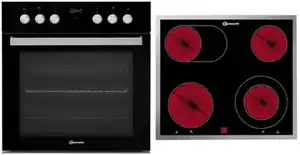 HEKO Chef Pyro+ Herdset bestehend aus HIS5 EP8VS3 ES + CHR 6642 IN schwarz + edelstahl