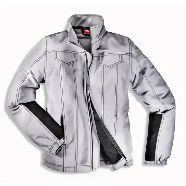 Bild 1 von BULLSTAR Jacke »FLEX-ON«, platingrau/schwarz, mit Reißverschluss, Größe M