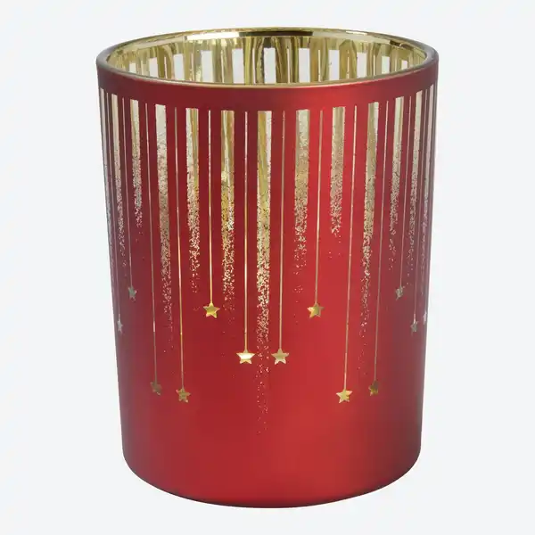 Bild 1 von Kerzenglas mit Sternen in verschiedenen Größen