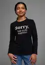 Bild 1 von KIDSWORLD Langarmshirt Sorry. hab nicht zugehört Druck