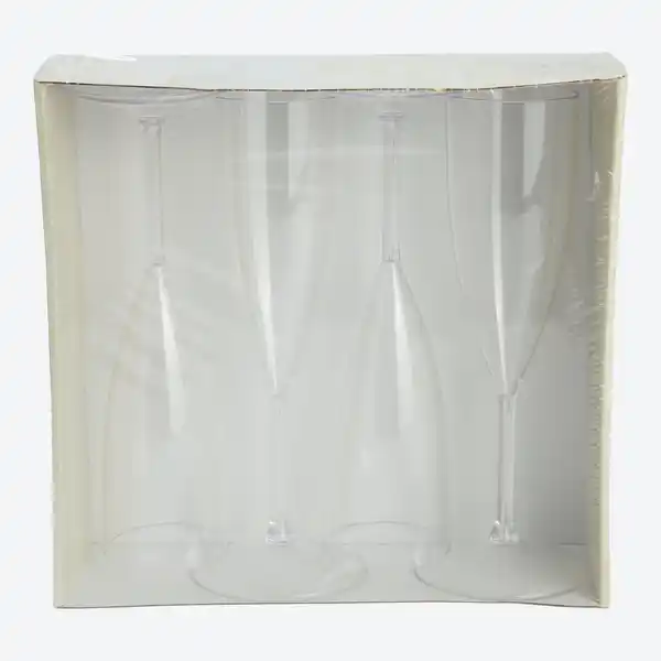 Bild 3 von Sektgläser aus Kunststoff, 4er-Pack