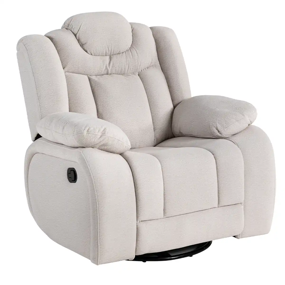 Bild 1 von Relaxsessel mit Schaukel- & Drehfunktion, ca. 104 x 102 x 101 cm - Beige