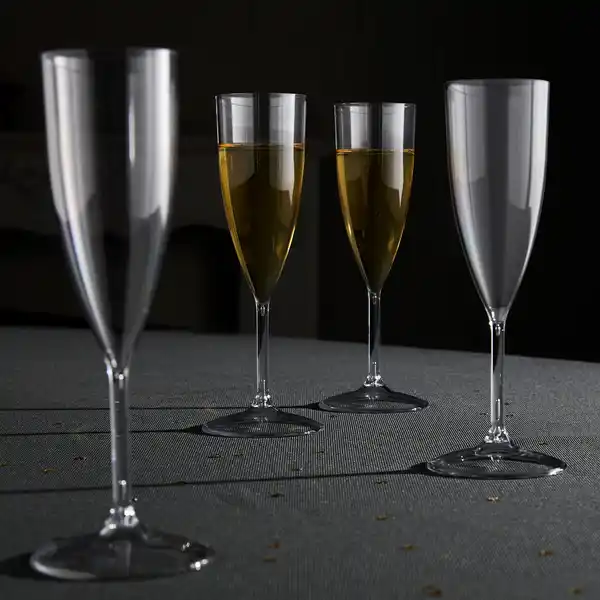 Bild 1 von Sektgläser aus Kunststoff, 4er-Pack