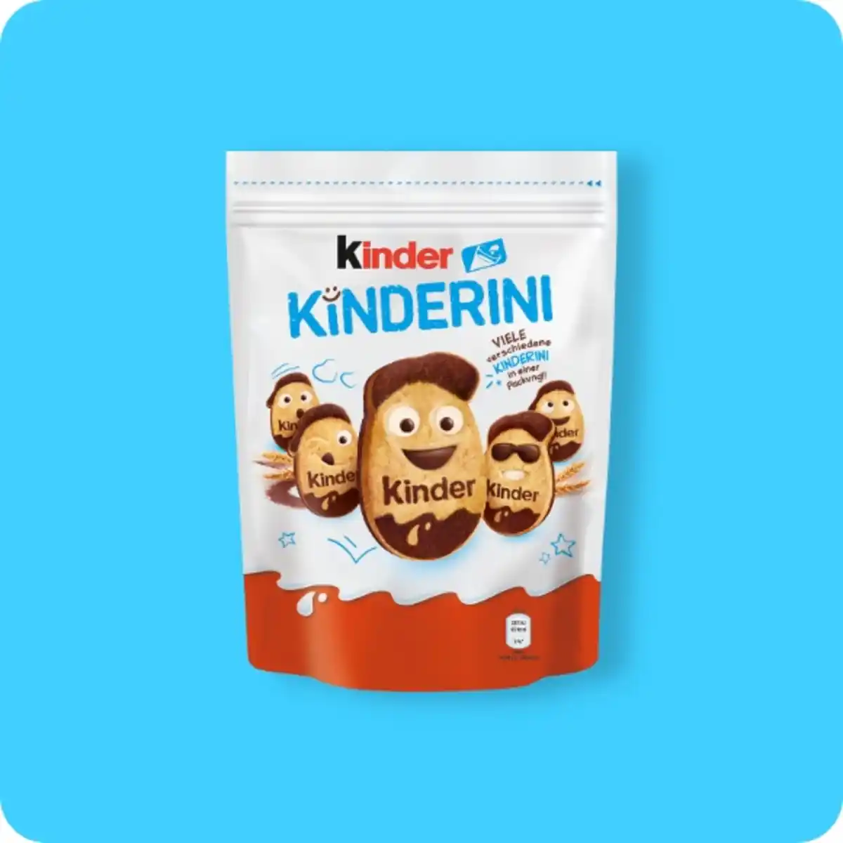 Bild 1 von KINDER®  Kinderini, Milch- und Kakao-Mürbekekse