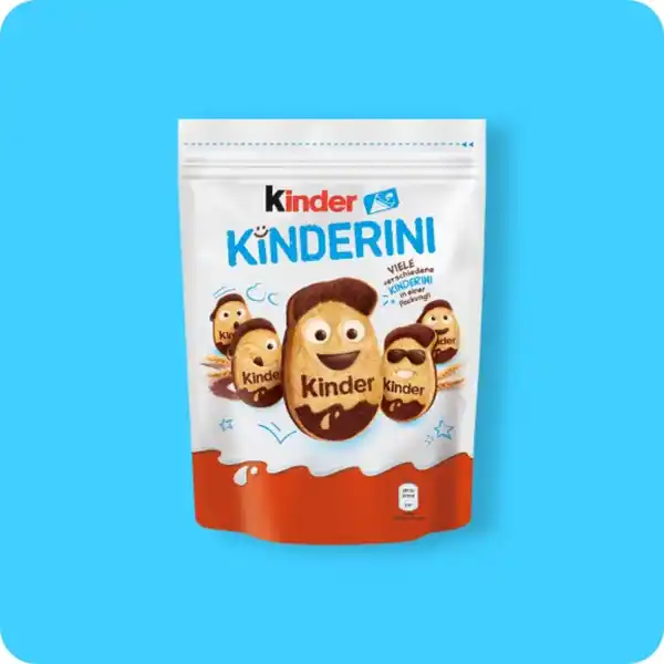 Bild 1 von KINDER®  Kinderini, Milch- und Kakao-Mürbekekse