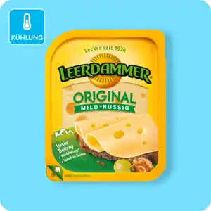 LEERDAMMER Scheibenkäse, Original oder Léger (16 % Fett)