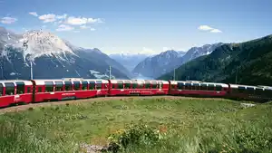 Graubünden - Die schönsten Zugstrecken der Schweiz inkl. Bernina und Glacier Express