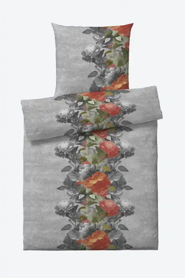 Bild 2 von Flanell-Bettwäsche im Rosen Design