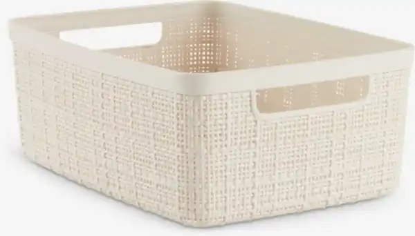 Bild 1 von Korb JUTE 4,5L Kunststoff off-white