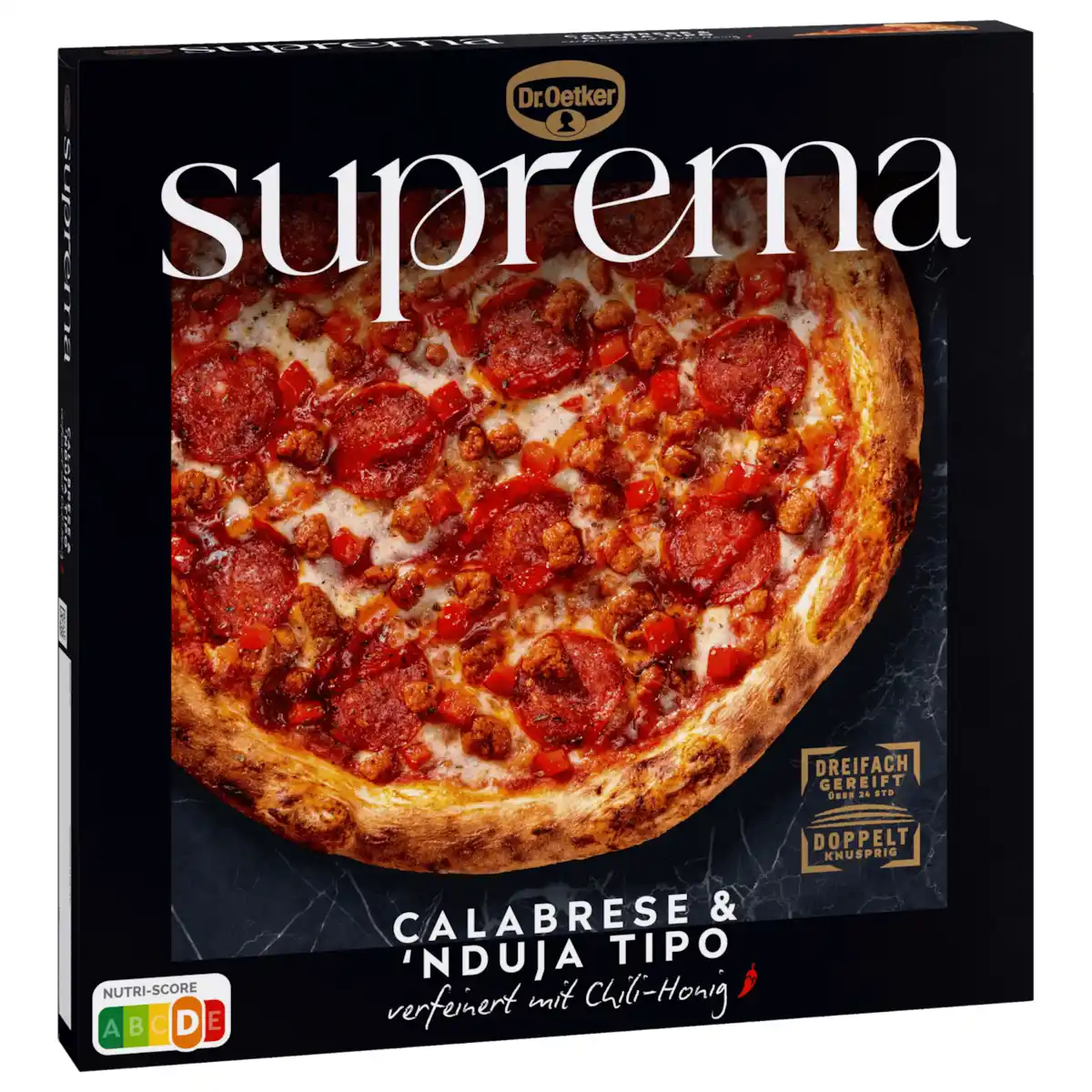 Bild 1 von Dr. Oetker Pizza Suprema Calabrese & 'Nduja Tipo 520g
