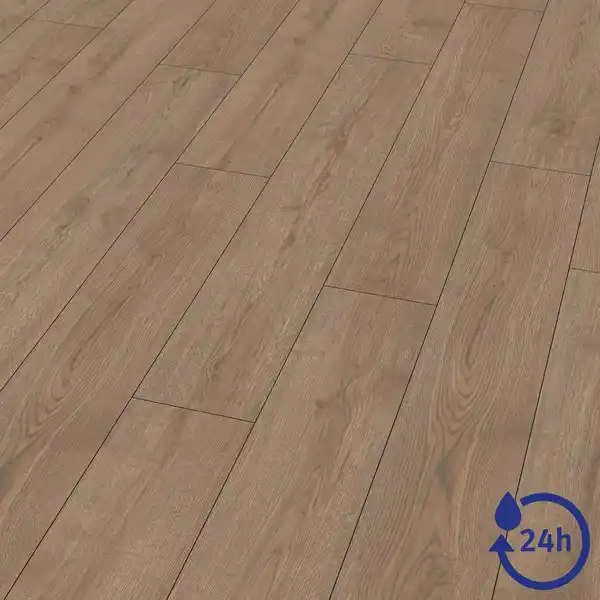 Bild 1 von EGGER Laminat 'NatureSense Aqua' EL2191 Turin Eiche braun 8 mm