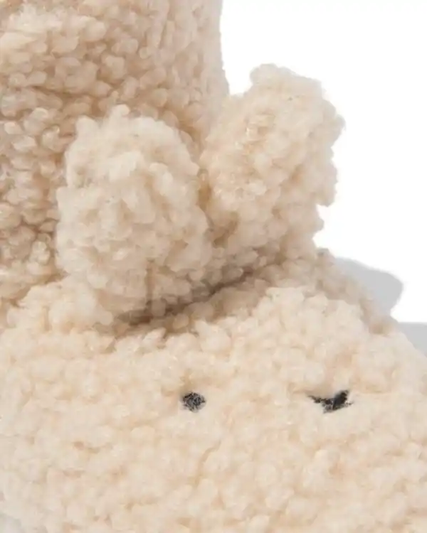 Bild 2 von Miffy Kinder-Hausschuhe aus Teddystoff beige