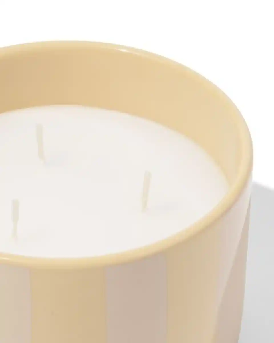 Bild 2 von Duftkerze, ⌀11 x 7 cm, Keramik, Orange-Zedernholz